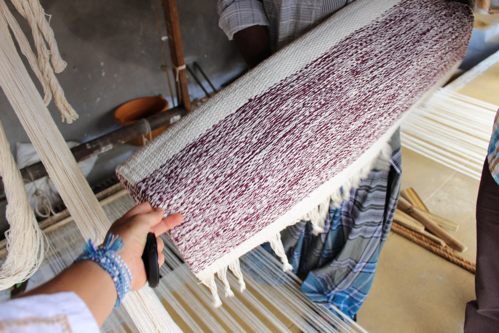 Organic Yoga Rug Astau Plum Ekaminhale